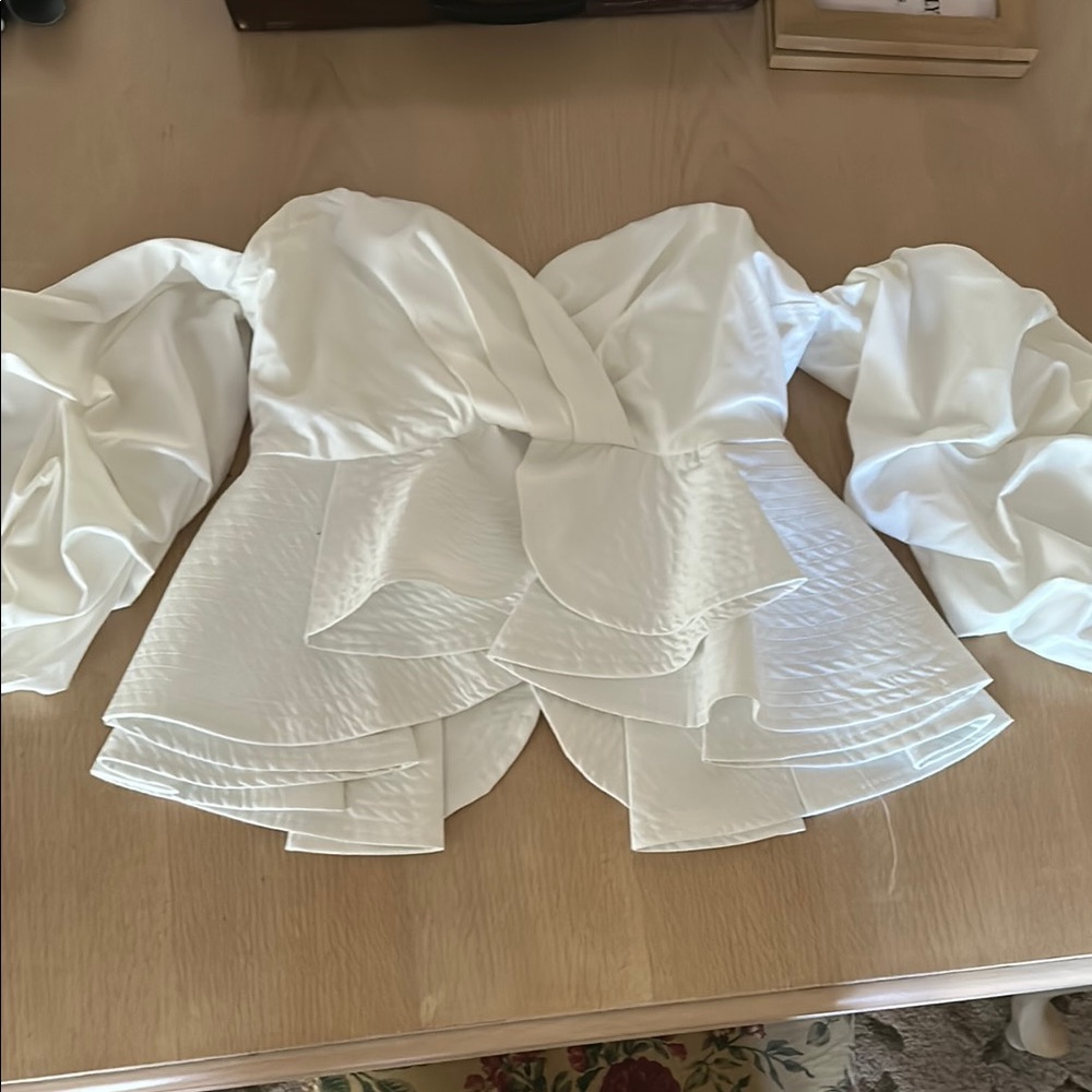 Elegant White Women's Top medium